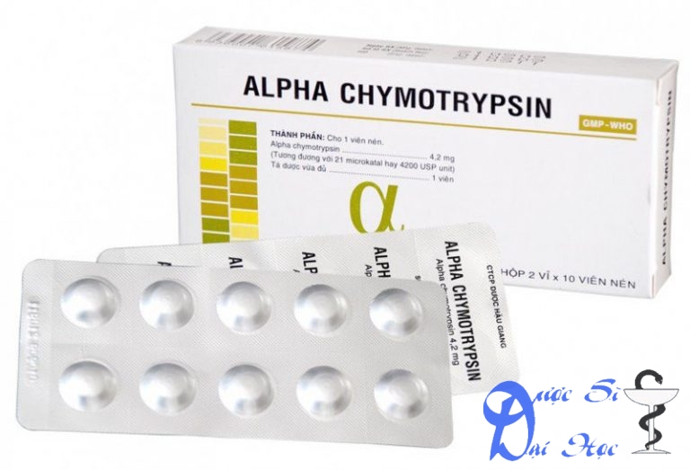 Hình sản phẩm alphachymotrypsin