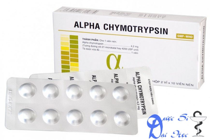 Thuốc Alphachymotrypsin giá bao nhiêu? có tác dụng gì? có tốt hay không?