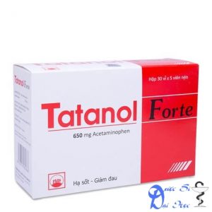 Thuốc Tatanol điều trị giảm đau, hạ sốt