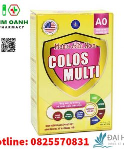 Sữa non colos multi A0 bổ sung nguồn dưỡng chất cần thiết cho bé