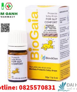 Men vi sinh biogaia bổ sung lợi khuẩn cho đường tiêu hóa