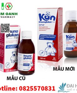 imunoglukan - siro Kan giúp tăng cường sức đề kháng cho bé