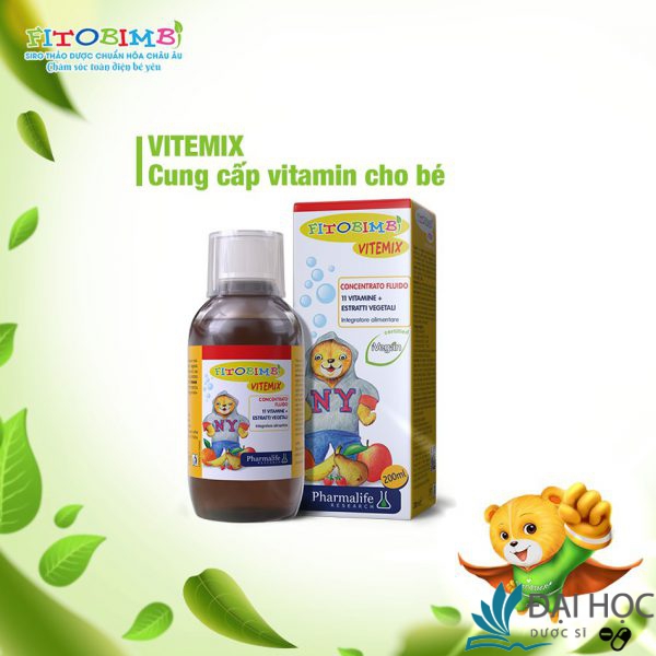 Fitobimbi vitemix cung cấp vitamin cho bé