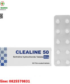 Clealine 50mg được sử dụng để điều trị trầm cảm