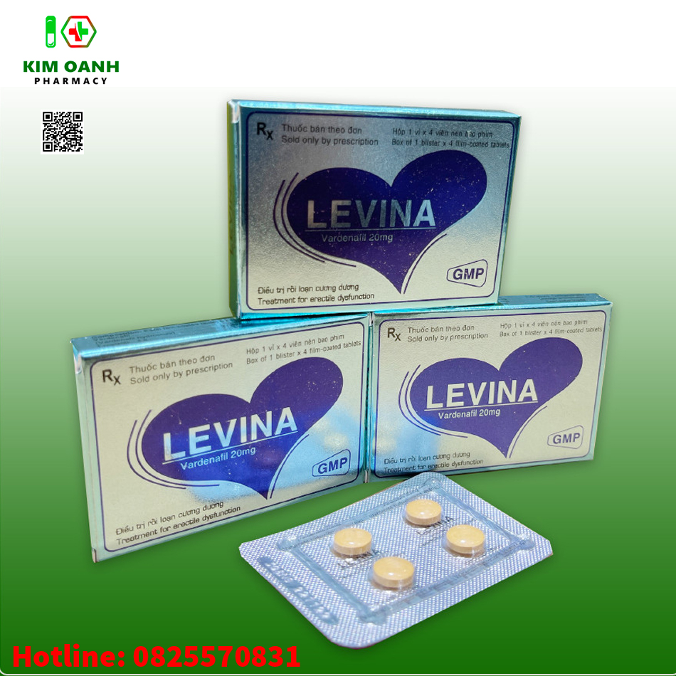 Levina điều trị rối loạn cương dương