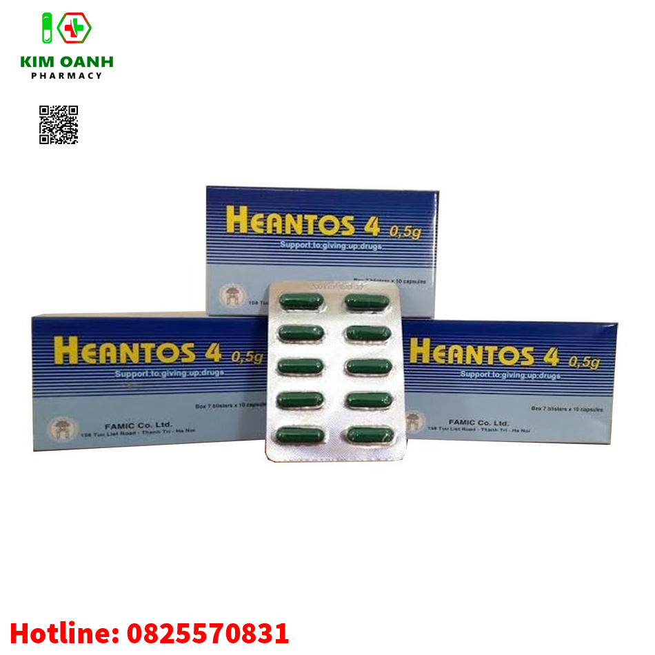 Heantos 4 - Thuốc cai nghiện ma túy tại nhà