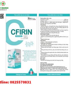 Cfirin - Hỗ trợ làm trắng da