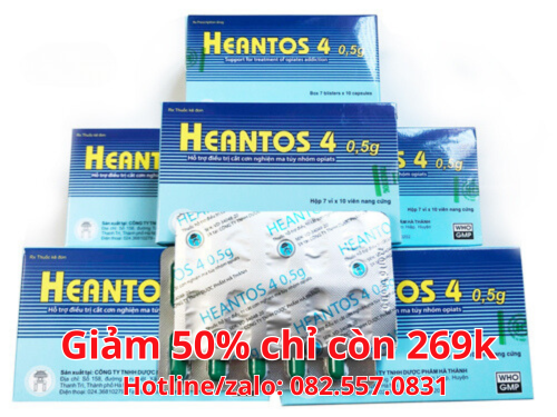 Heantos 4 - cai nghiện hiệu quả tại nhà