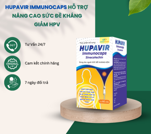 Hupavir Immunocaps Chính Hãng